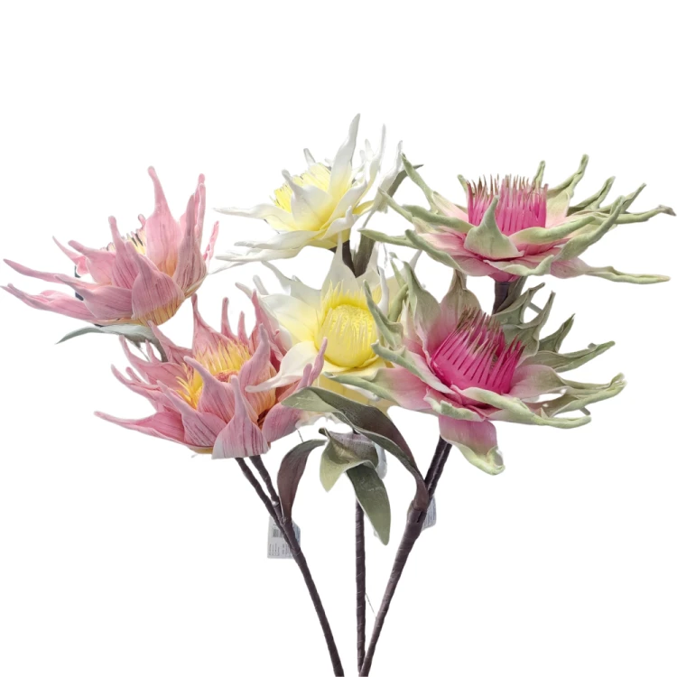 Sztuczna Piana Dekoracyjna EXOTIC FLOWER – 3 Kolory do wyboru