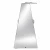Znicz dekoracyjny premium LUXOR MIRROR – złoty / srebrny