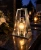 Znicz dekoracyjny premium LUXOR MIRROR – złoty / srebrny