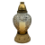Znicz szklany serce złoty z różą – elegancja i symbol pamięci (1).png