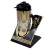 Znicz Kapliczka Szklana Złota Aplikacja Róża Ornament 28 cm z wkładem (2).png