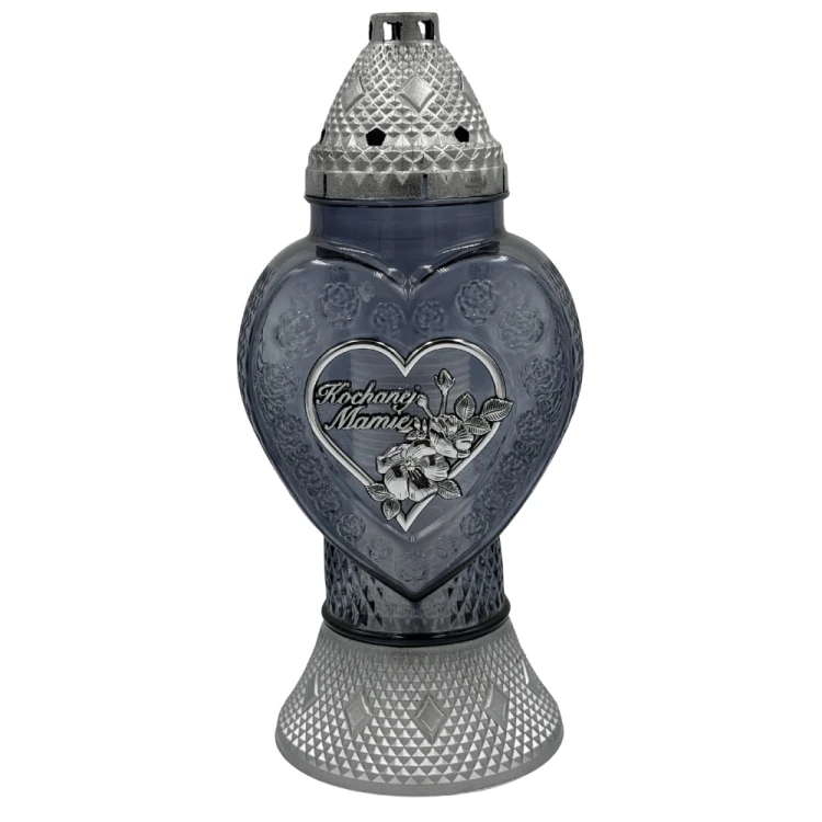 Znicz Szklany Serce Kochanej Mamie 38cm Elegancki Lampion Nagrobny Premium z Wkładem  (20).png