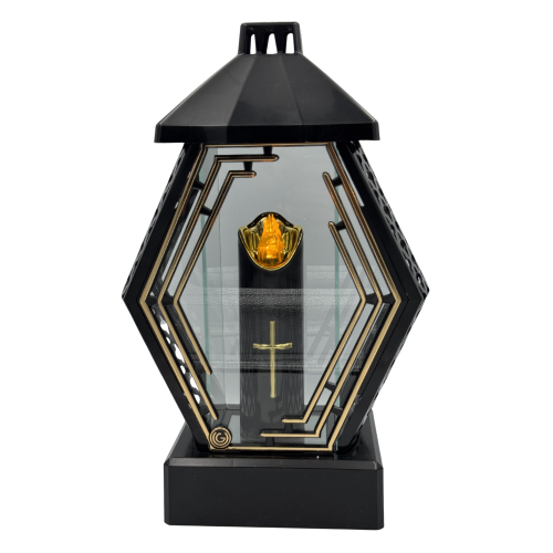 Znicz Kapliczka Nowoczesna Latarnia Nagrobna Premium Elegancka Diament XL (2).png