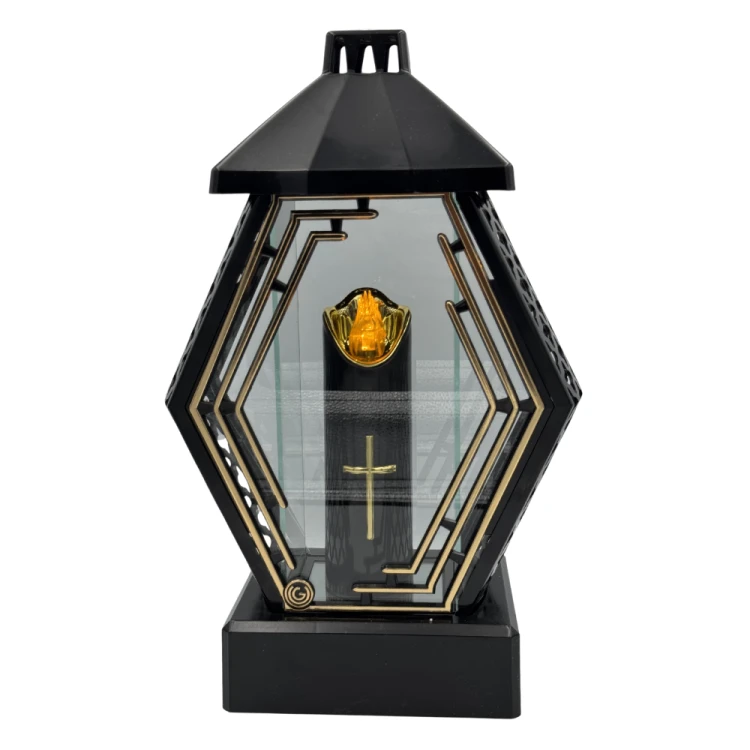 Znicz Kapliczka Nowoczesna Latarnia Nagrobna Premium Elegancka Diament XL (2).png