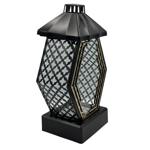 Znicz Kapliczka Nowoczesna Latarnia Nagrobna Premium Elegancka Diament XL (4).png