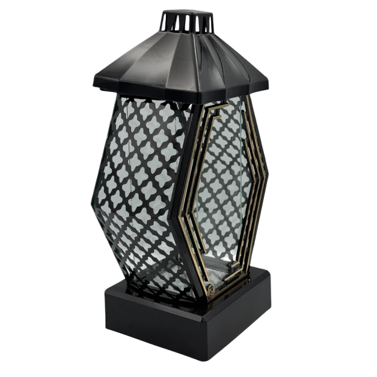 Znicz Kapliczka Nowoczesna Latarnia Nagrobna Premium Elegancka Diament XL (4).png