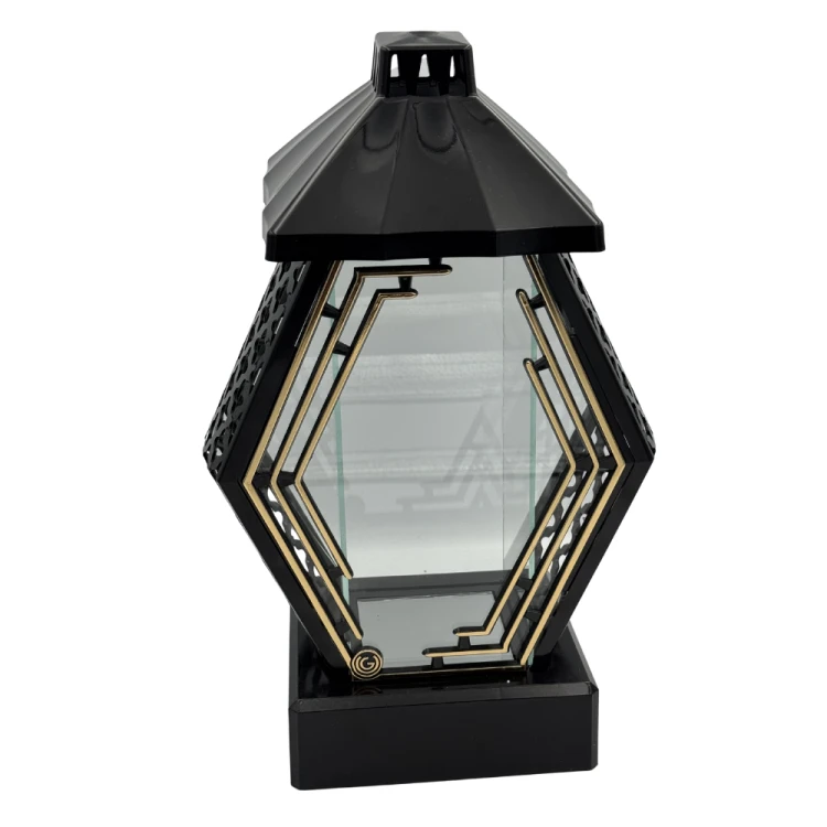 Znicz Kapliczka Nowoczesna Latarnia Nagrobna Premium Elegancka Diament XL (5).png