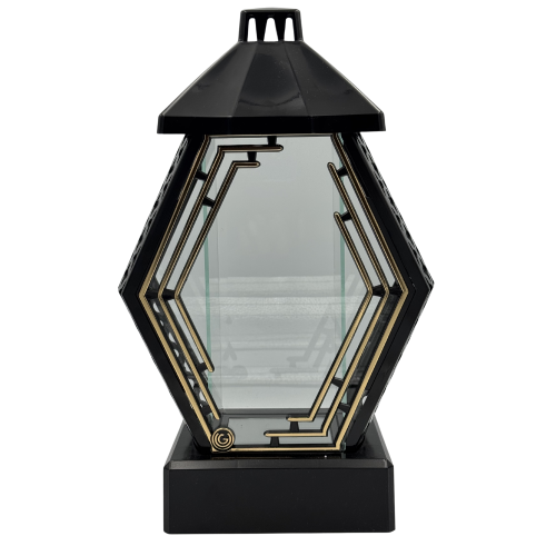 Znicz Kapliczka Nowoczesna Latarnia Nagrobna Premium Elegancka Diament XL (1).png