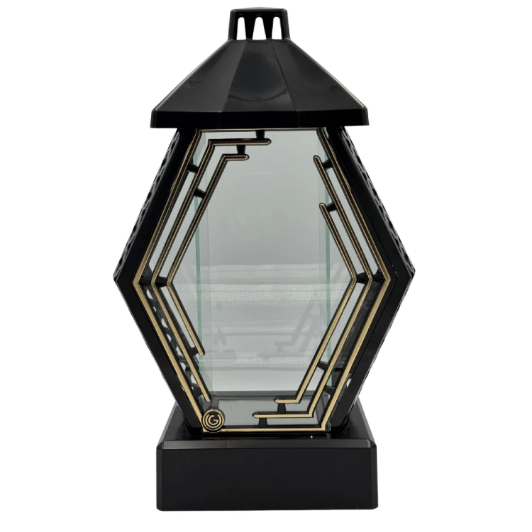 Znicz Kapliczka Nowoczesna Latarnia Nagrobna Premium Elegancka Diament XL (1).png