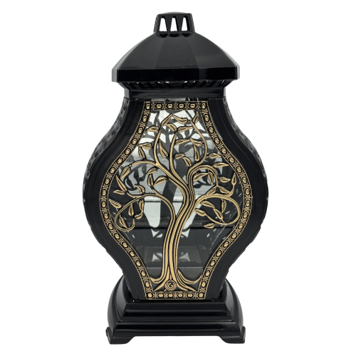 Znicz Kapliczka „Drzewo Życia” Elegancka Latarnia Nagrobna Premium Waza Rattan Duża (5).png