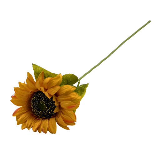Słonecznik dekoracyjny na łodydze 55 cm Realistyczna ozdoba do stroików i kompozycji florystycznych (3).png
