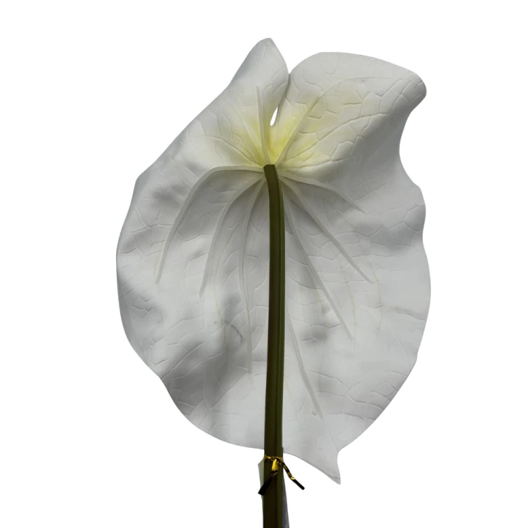Anturium Piana dekoracyjne na łodydze 85 cm Elegancka Ozdoba do kompozycji florystycznych XL (4).png