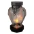 Znicz Solarny LED Szklana Latarnia z Motywem Serc Duży 26 cm grafit (3).webp