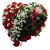 Stroik Nagrobny Serce z czerwonych róż Elegancka kompozycja dla mamy Kochanej Mamie (3).png
