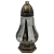 Znicz Szklany Klasyczny Elegancki z Tłoczonym i Malowanym Szkłem Liście (1).png