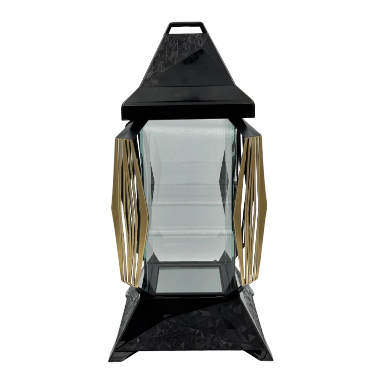 Znicz Kapliczka z Różą Elegancki Znicz Nagrobny Premium Lampion (7).png