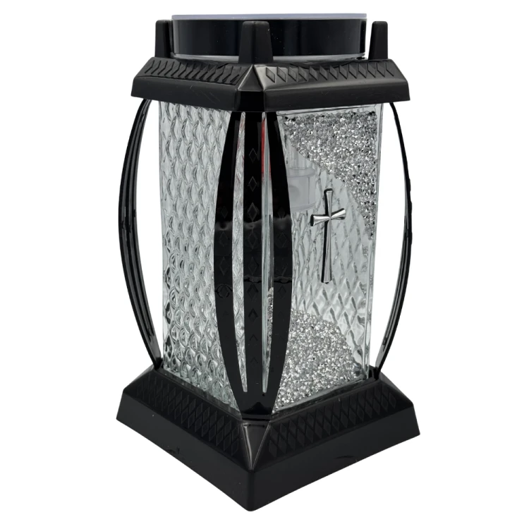 Znicz solarny całoroczny z kryształami glamour Elegancki LED duży kapliczka (4).png