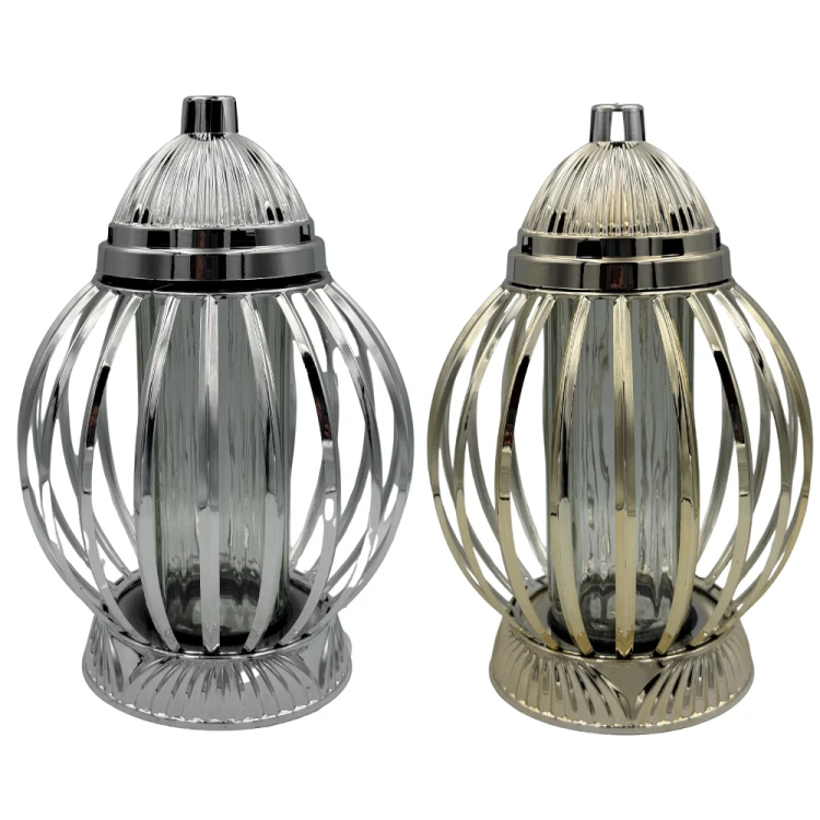 Znicz Ażurowy nowoczesny Lampion Nagrobny Mała Kula Elegancka Luksusowa (3).png