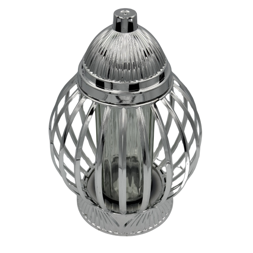 Znicz Ażurowy nowoczesny Lampion Nagrobny Mała Kula Elegancka Luksusowa (4).png