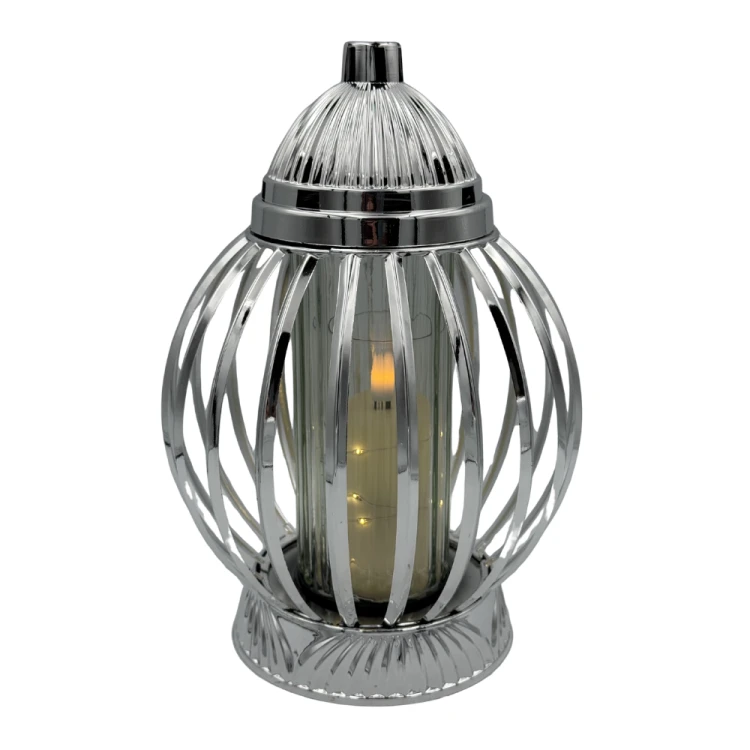 Znicz Ażurowy nowoczesny Lampion Nagrobny Mała Kula Elegancka Luksusowa (8).png