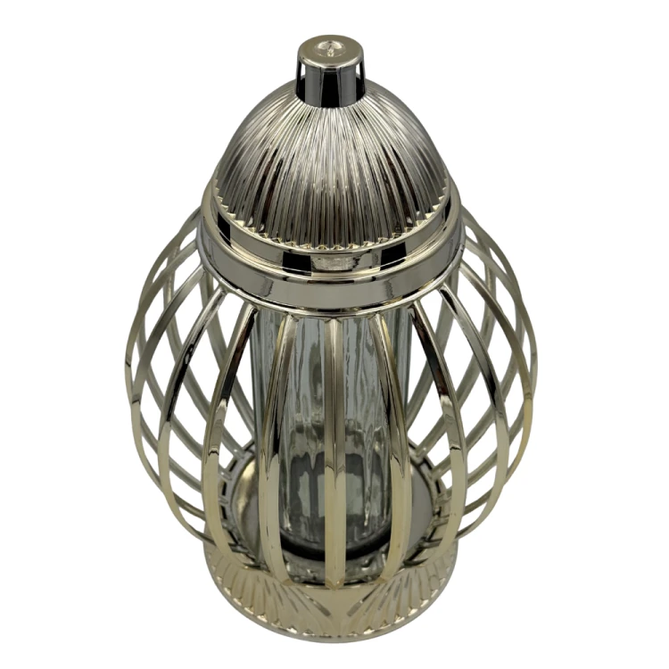 Znicz Ażurowy nowoczesny Lampion Nagrobny Mała Kula Elegancka Luksusowa (9).png