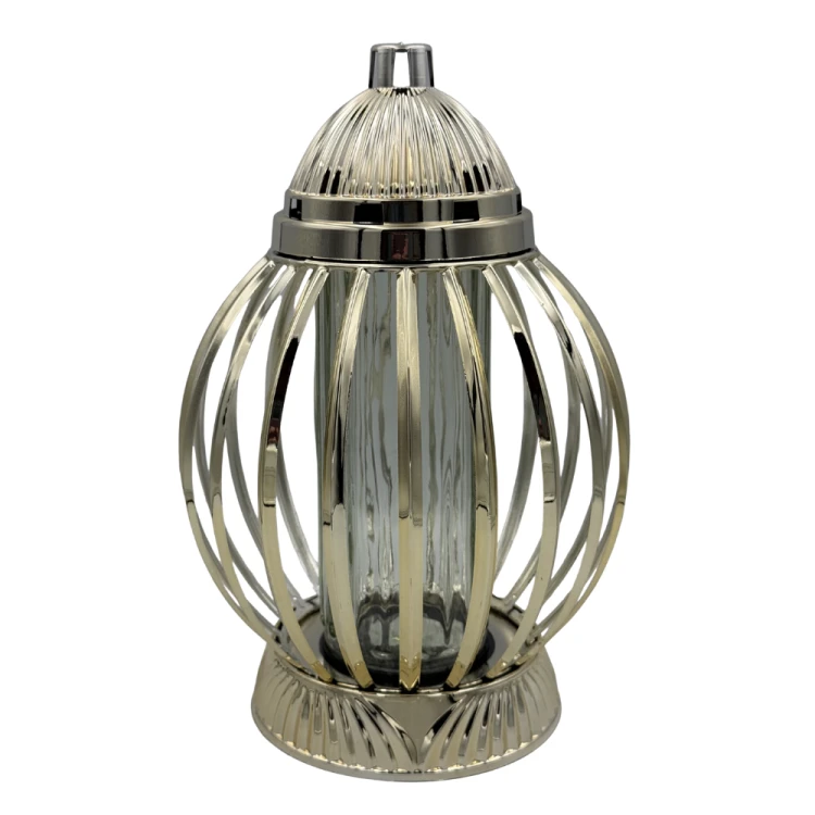 Znicz Ażurowy nowoczesny Lampion Nagrobny Mała Kula Elegancka Luksusowa.png