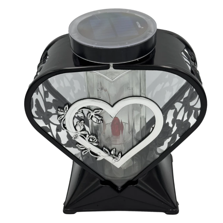 Znicz Solarny Serce LED Elegancki Lampion Ażurowy Fotowoltaiczny Efekt Płomienia (5).png