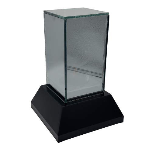 Znicz lustrzany 3D lampion przestrzenny SOLARNY nieskończony płomień (2).png