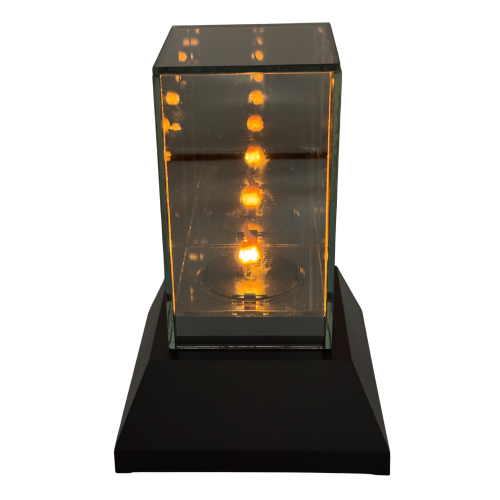 Znicz lustrzany 3D lampion przestrzenny SOLARNY nieskończony płomień (16).png