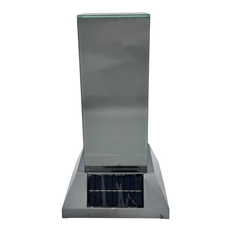 Znicz lustrzany 3D lampion przestrzenny SOLARNY nieskończony płomień 27,5cm (8).png