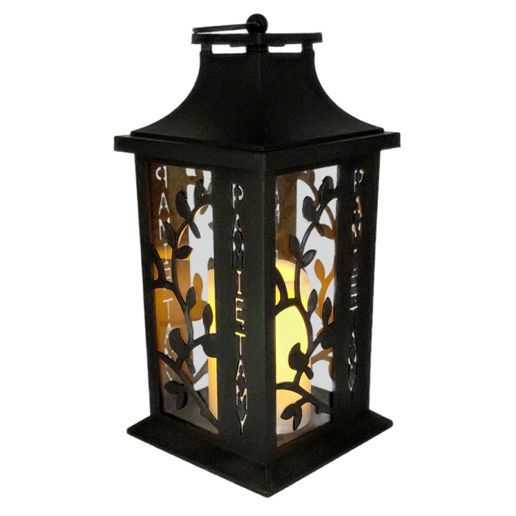Znicz LED na Baterie PAMIĘTAMY Dekoracyjny Lampion (2).webp