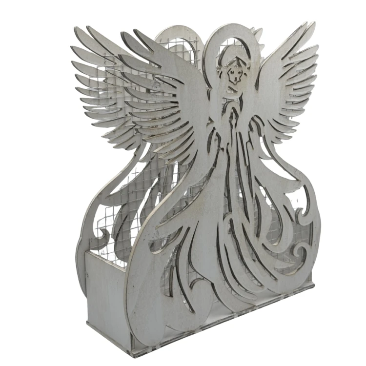 Osłonka florystyczna Kosz Anioł Baza do wyjątkowych kompozycji nagrobnych  (4).png