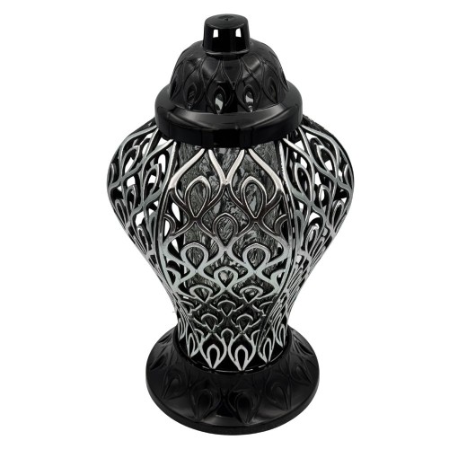 Znicz Ażurowy Premium Nowoczesny Lampion Nagrobny 36cm (2).jpg