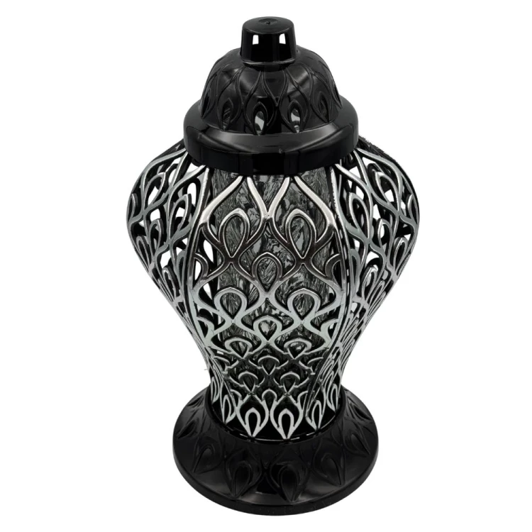 Znicz Ażurowy Premium Nowoczesny Lampion Nagrobny 36cm (2).jpg