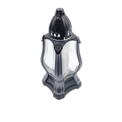 ELEGANCKI ZNICZ NAGROBNY CZARNY – KLASYCZNY LAMPION (2).png