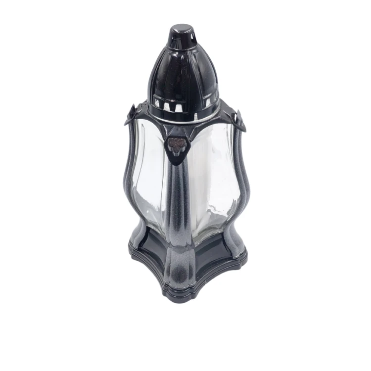 ELEGANCKI ZNICZ NAGROBNY CZARNY – KLASYCZNY LAMPION (2).png