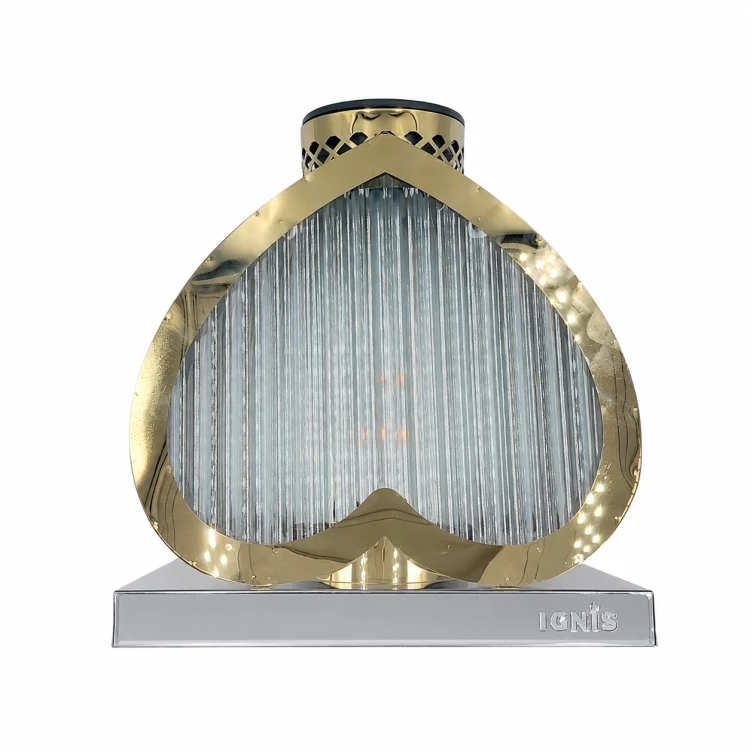 Znicz solarny SERCE IGNIS – elegancki model w dwóch kolorach