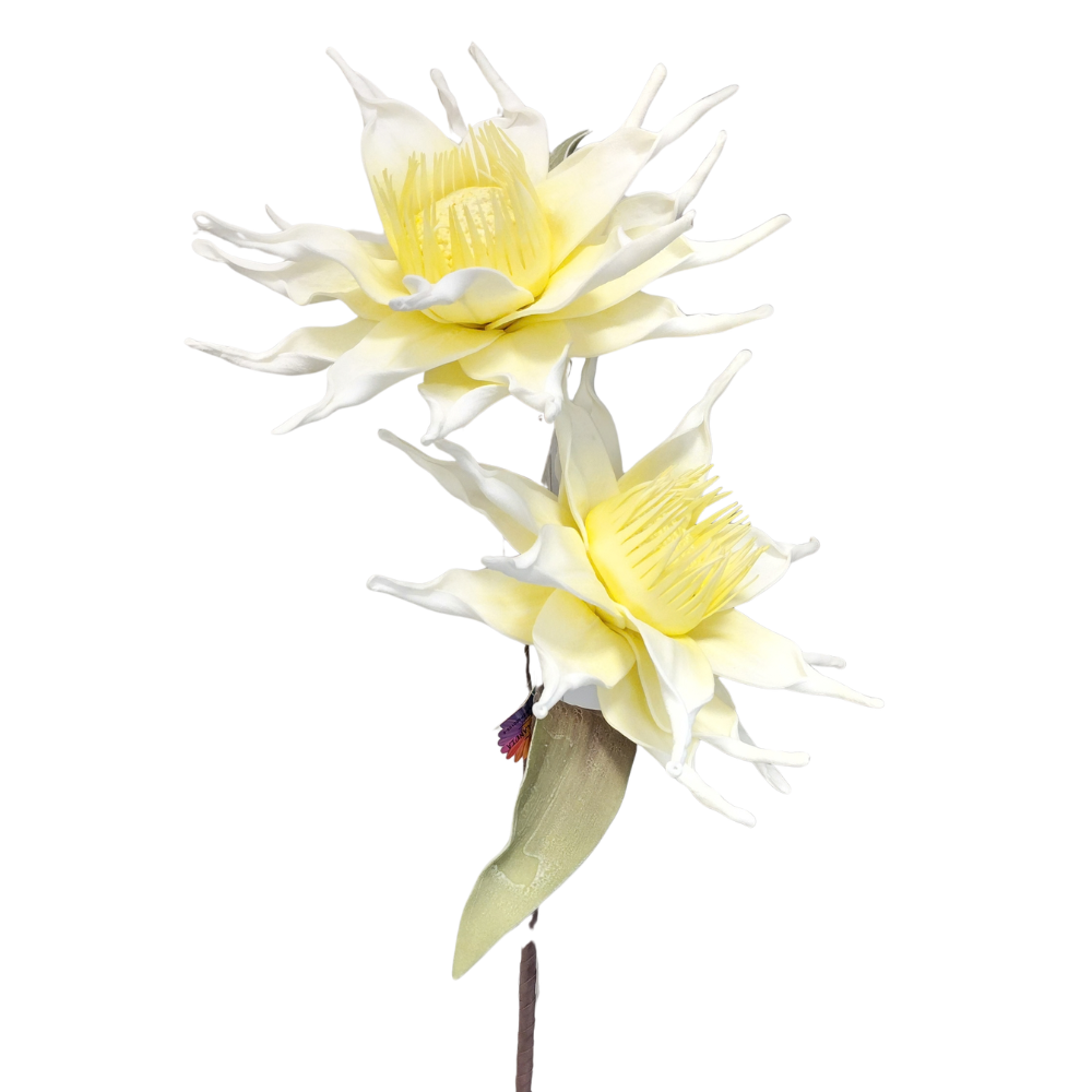 Sztuczna Piana Dekoracyjna EXOTIC FLOWER – 3 Kolory do wyboru