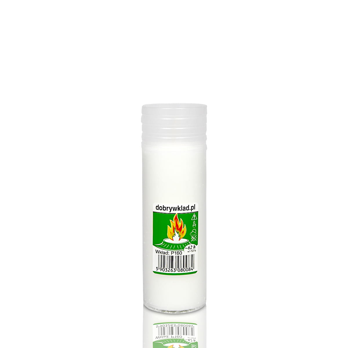 Parafinowy wkład do znicza - uniwersalny - model P160