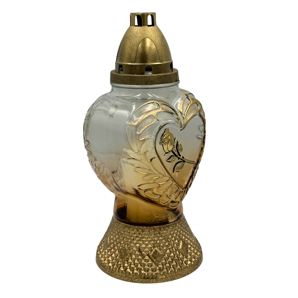 Znicz szklany serce złoty z różą – elegancja i symbol pamięci (2).png