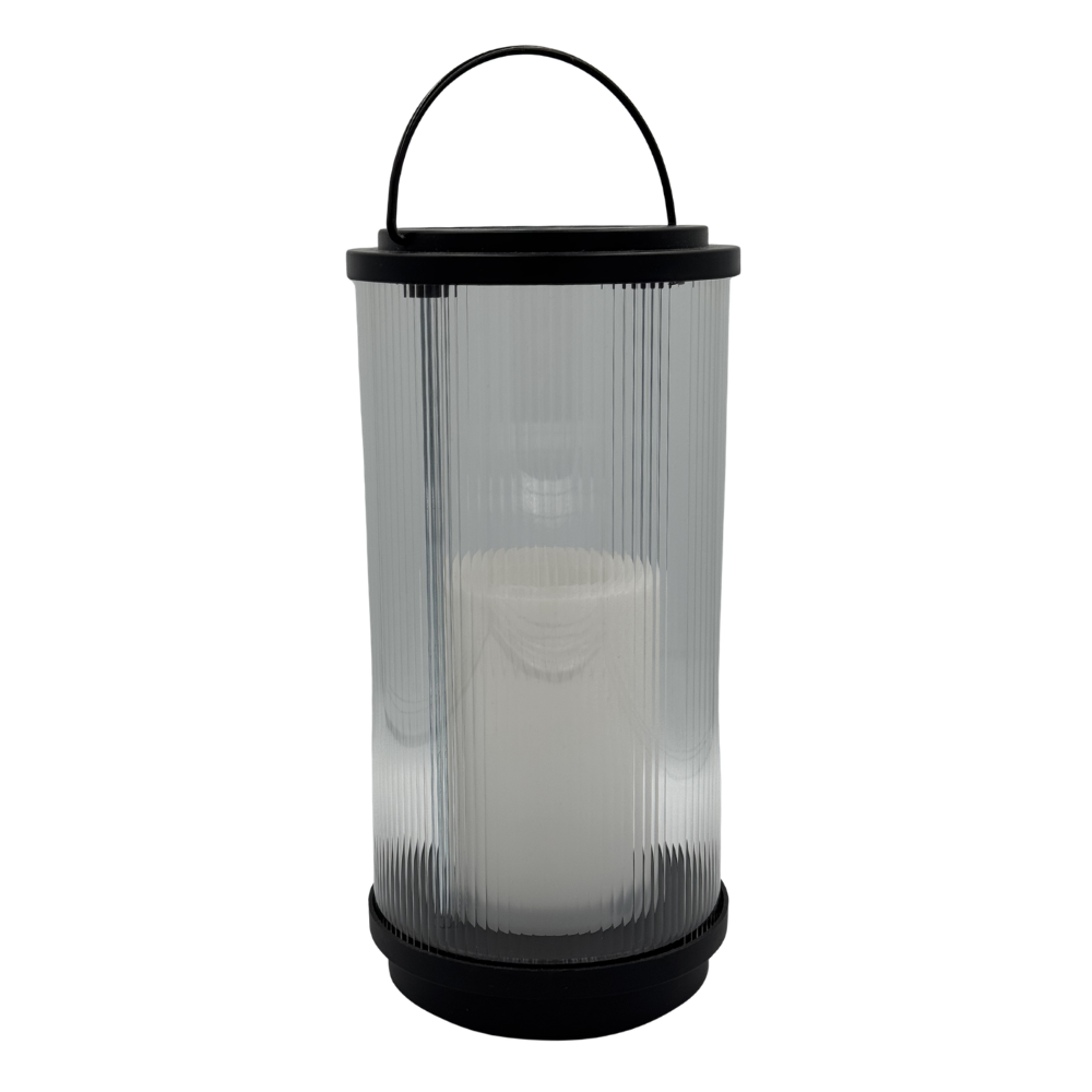 Znicz Latarnia Solarna Cortina Nowoczesne Oświetlenie Nagrobne LED 26cm (3).png