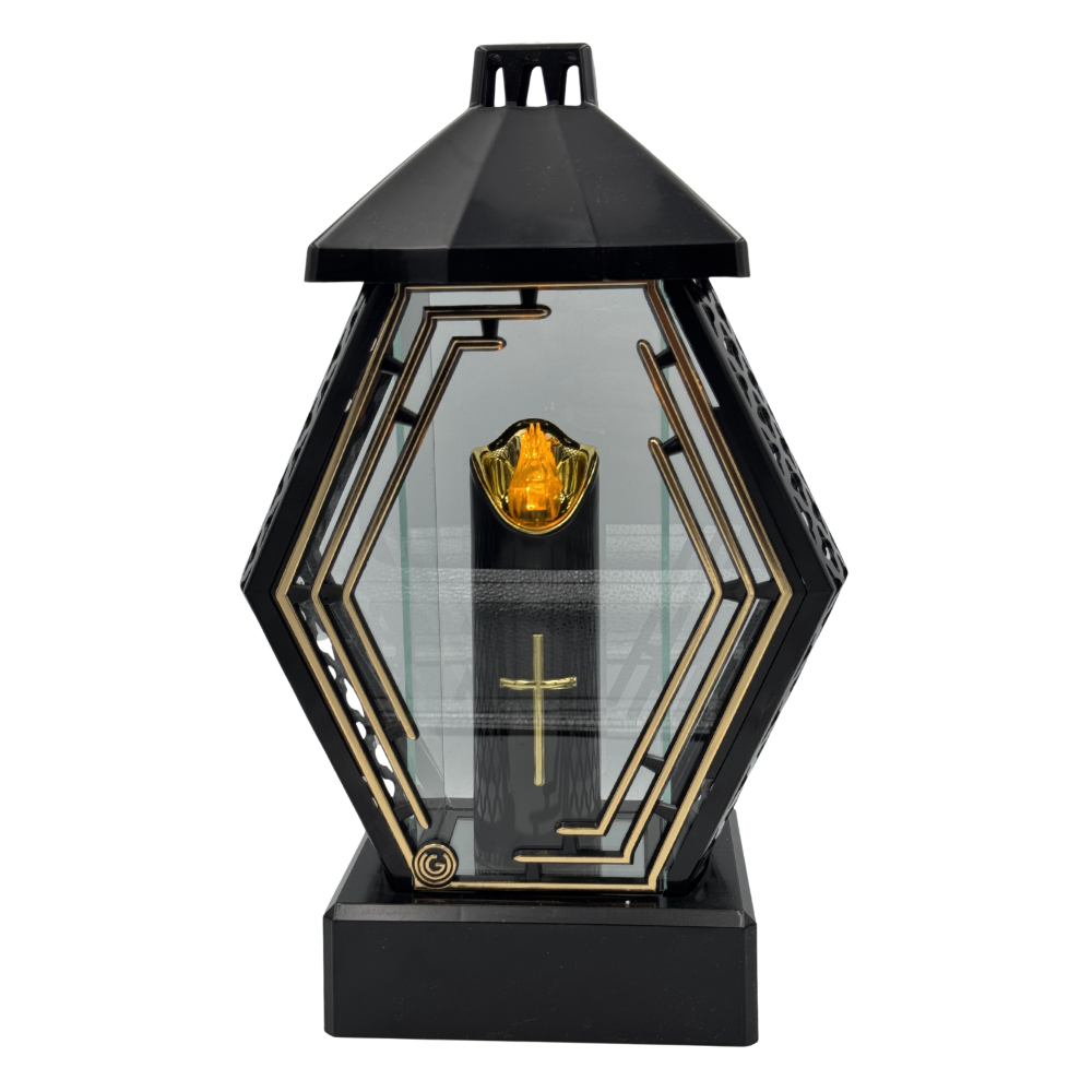 Znicz Kapliczka Nowoczesna Latarnia Nagrobna Premium Elegancka Diament XL (2).png