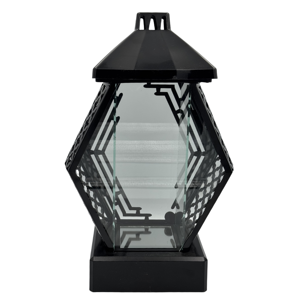 Znicz Kapliczka Nowoczesna Latarnia Nagrobna Premium Elegancka Diament XL (3).png