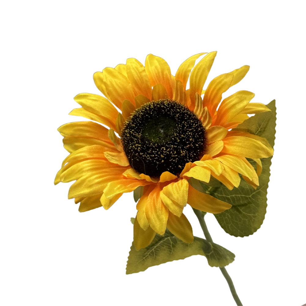 Słonecznik dekoracyjny na łodydze 55 cm Realistyczna ozdoba do stroików i kompozycji florystycznych (1).png