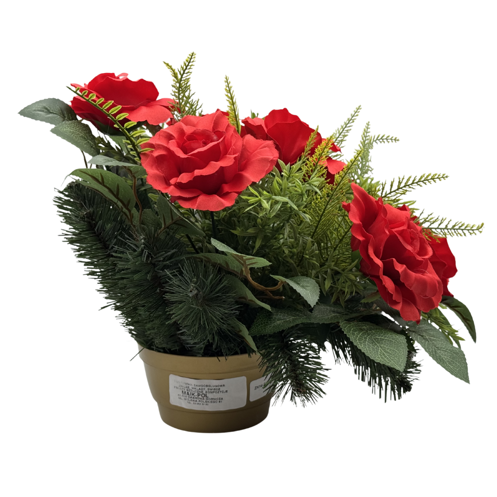 Stroik nagrobny w misie z czerwonymi różami Elegancka dekoracja na grób (4).png