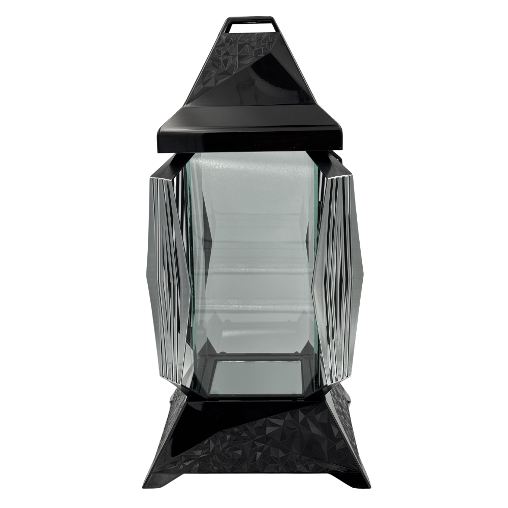 Znicz Kapliczka z Różą Elegancki Znicz Nagrobny Premium Lampion (4).png