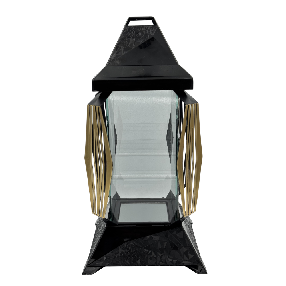 Znicz Kapliczka z Różą Elegancki Znicz Nagrobny Premium Lampion (7).png
