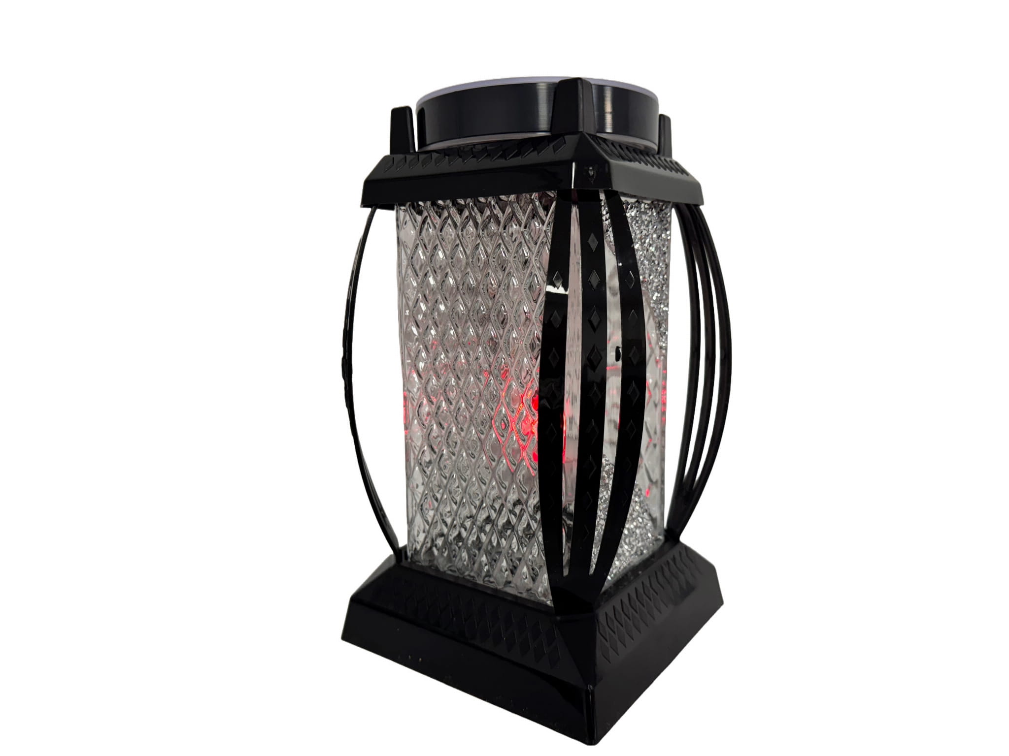 Znicz solarny całoroczny z kryształami glamour Elegancki LED duży kapliczka (3).jpg