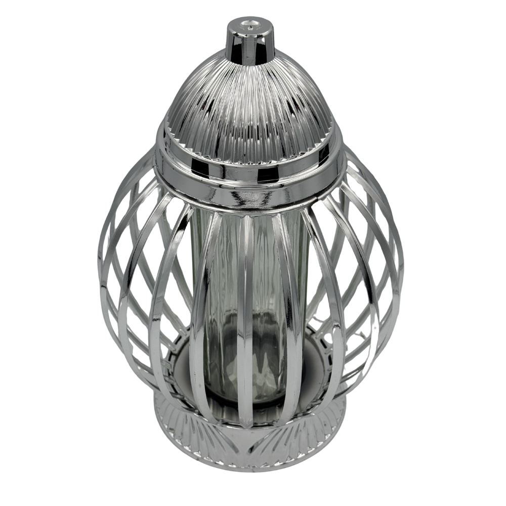 Znicz Ażurowy nowoczesny Lampion Nagrobny Mała Kula Elegancka Luksusowa (4).png