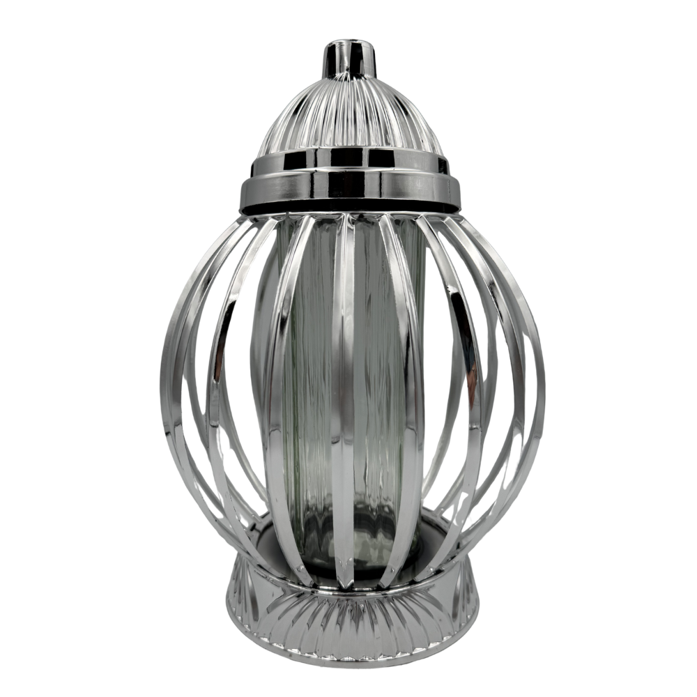 Znicz Ażurowy nowoczesny Lampion Nagrobny Mała Kula Elegancka Luksusowa (6).png